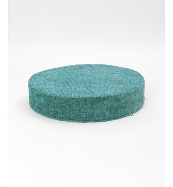 Lbc with Life「ベロアコンビシートクッション ラウンド H8cm」|クッション・クッションカバー|