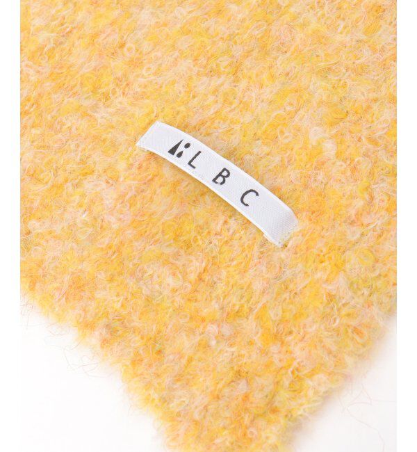 Lbc with Life「ウール混MIXツイードマフラー」|マフラー|