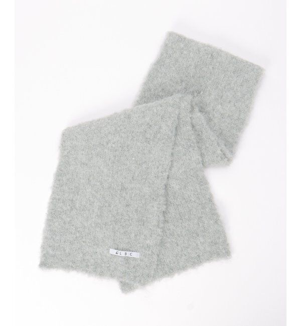 Lbc with Life「ウール混MIXツイードマフラー」|マフラー|