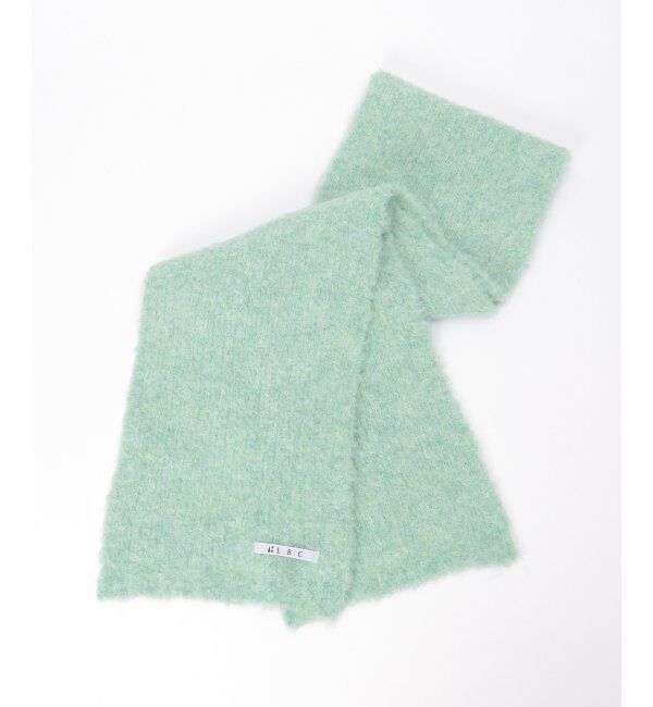 Lbc with Life「ウール混MIXツイードマフラー」|マフラー|