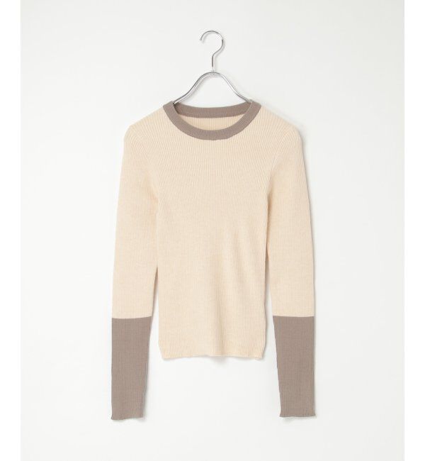 VENCE share style「クールクール12Gリブ配色プルオーバー」|タンクトップ|