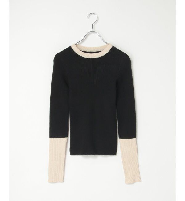 VENCE share style「クールクール12Gリブ配色プルオーバー」|タンクトップ|