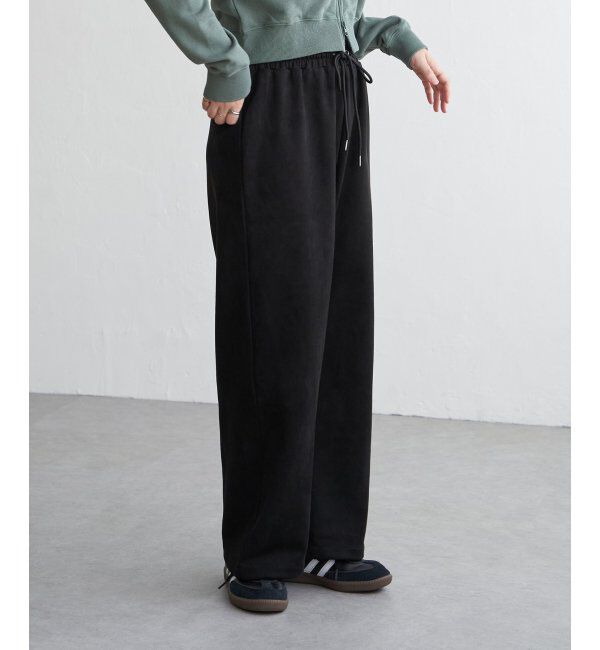 VENCE share style「カットスェードイージーパンツ」|デニム|