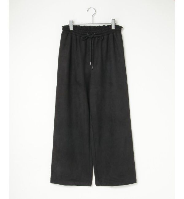 VENCE share style「カットスェードイージーパンツ」|デニム|