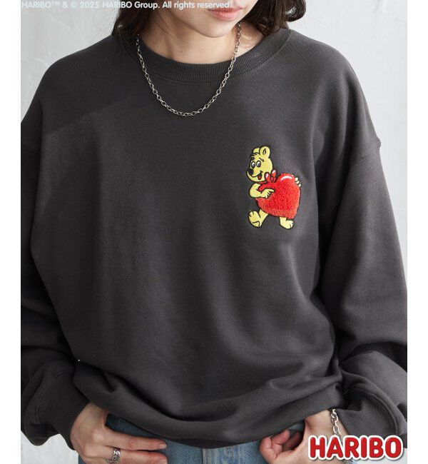 VENCE share style「HARIBO LOVE トレーナー」|スウェット・ジャージ|チャコール