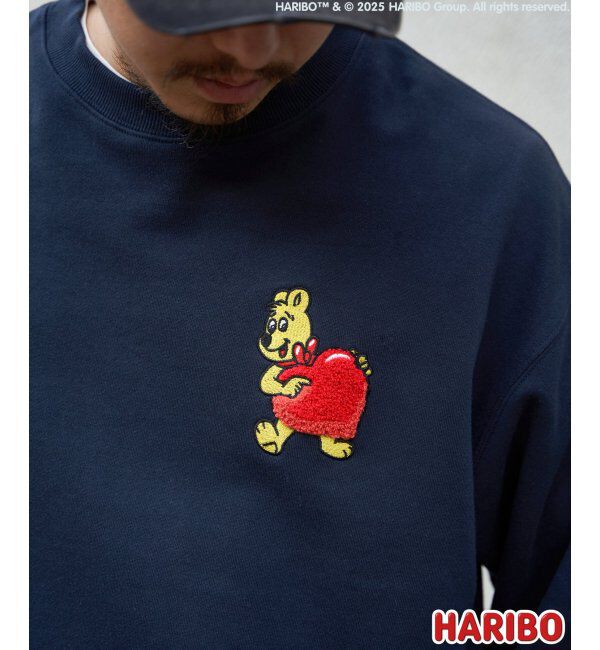 VENCE share style「HARIBO LOVE トレーナー」|スウェット・ジャージ|ネイビーブルー