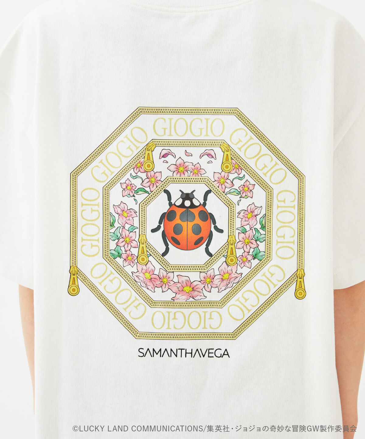 Samantha Vega「アニメ 「ジョジョの奇妙な冒険　黄金の風」コラボ　Tシャツ」|その他|