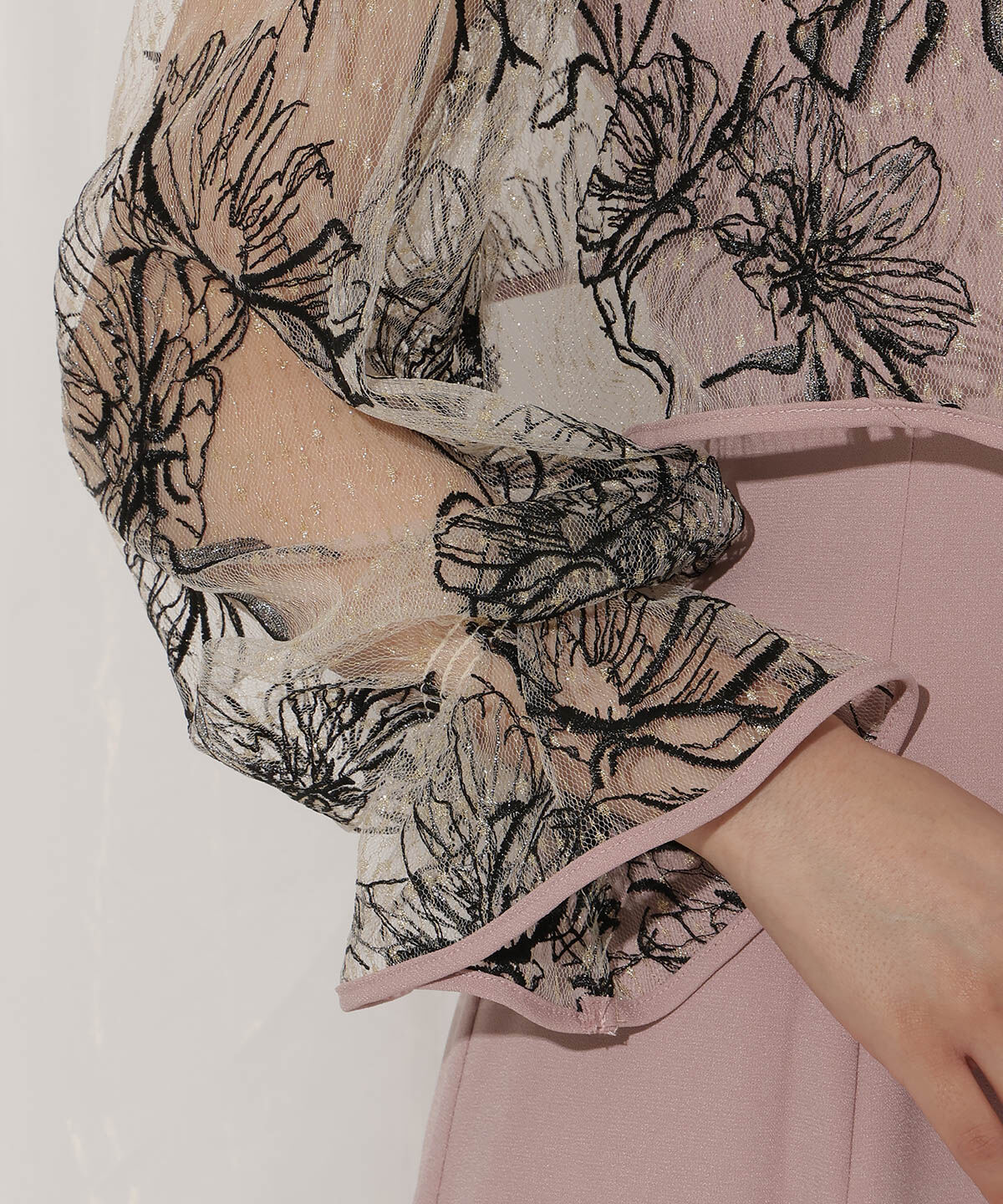 WILLSELECTION「バッククロスレースブラウス&times;レースアップワンピース」|ドレス|