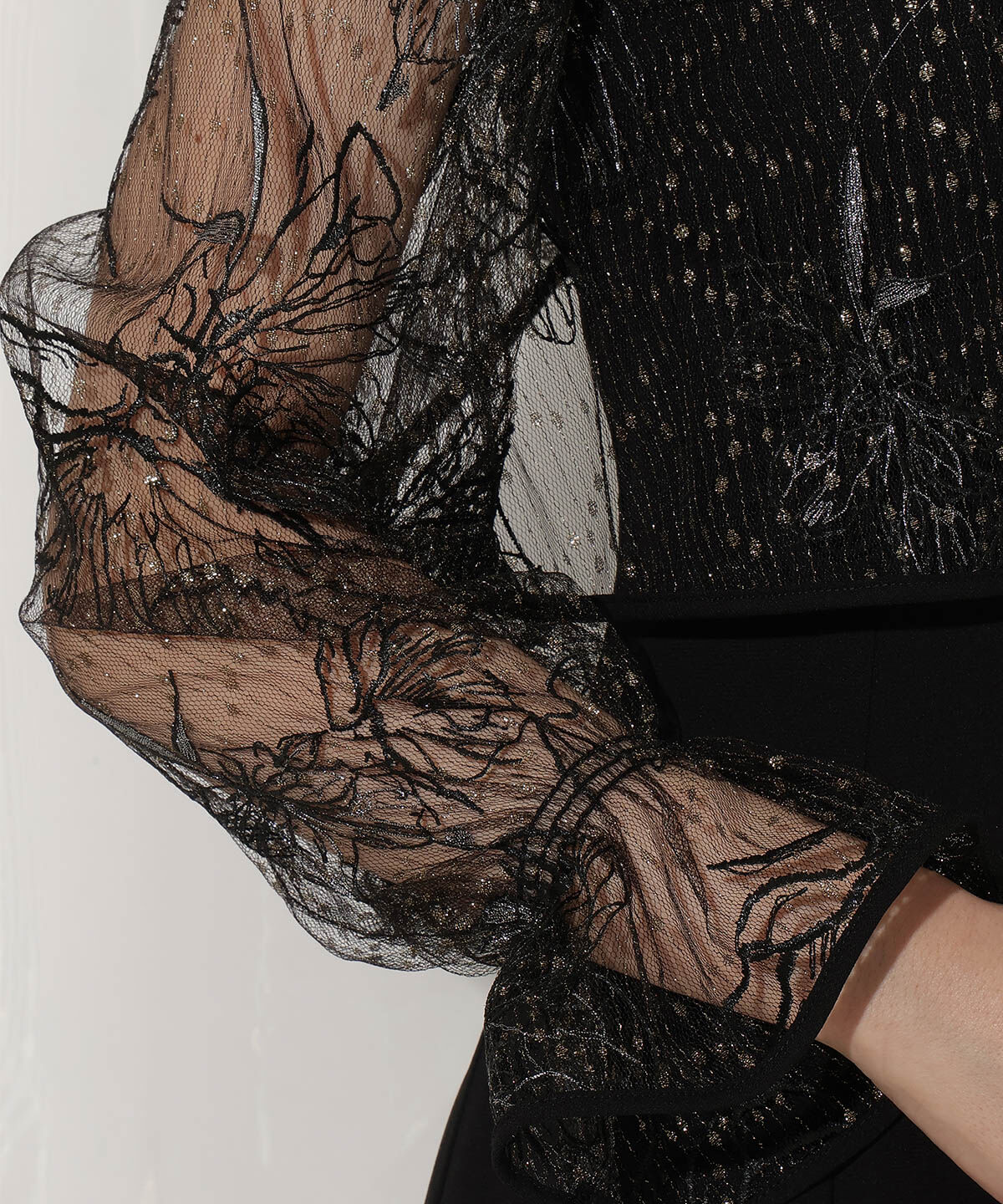 WILLSELECTION「バッククロスレースブラウス&times;レースアップワンピース」|ドレス|