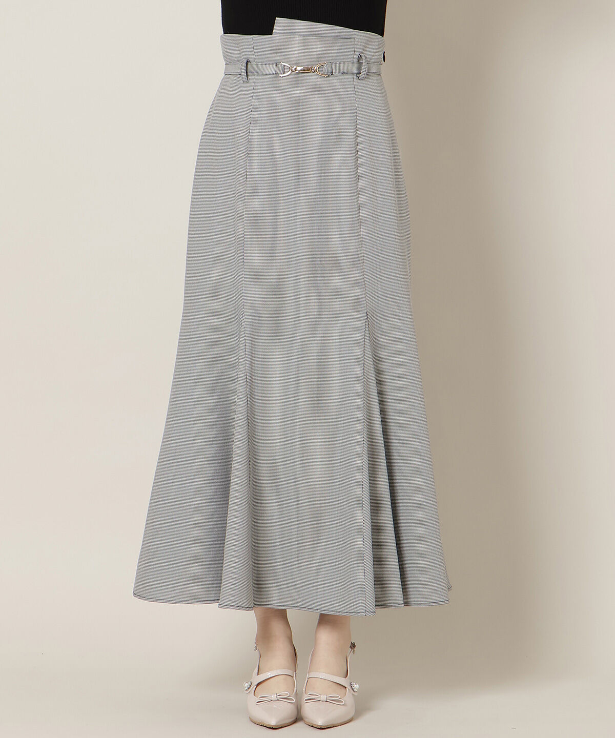 WILLSELECTION「ビットベルト付きマーメイドスカート」|タイト|