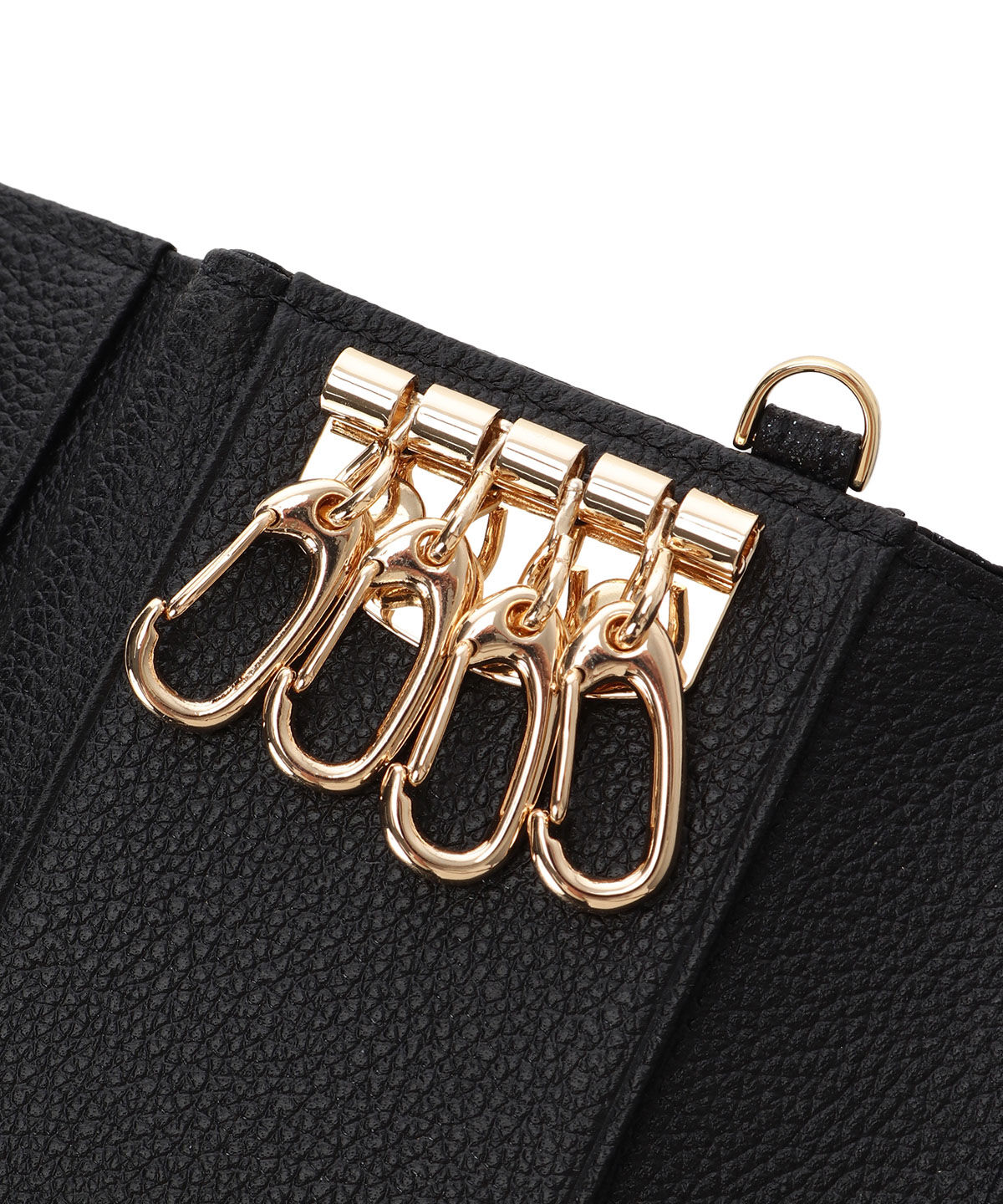 Samantha Thavasa Petit Choice「ラメフラワービジュー キーケース」|キーケース|