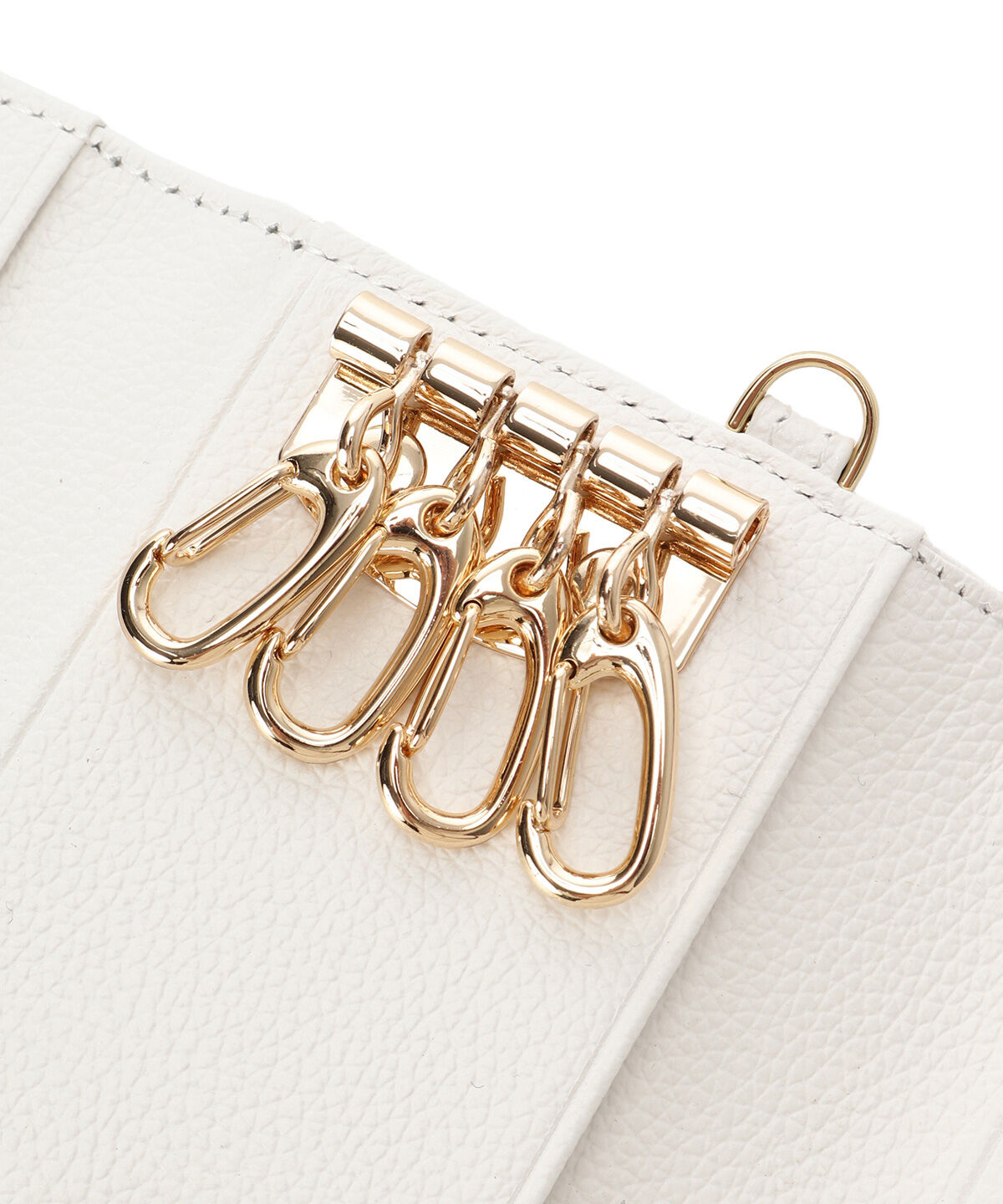 Samantha Thavasa Petit Choice「ラメフラワービジュー キーケース」|キーケース|