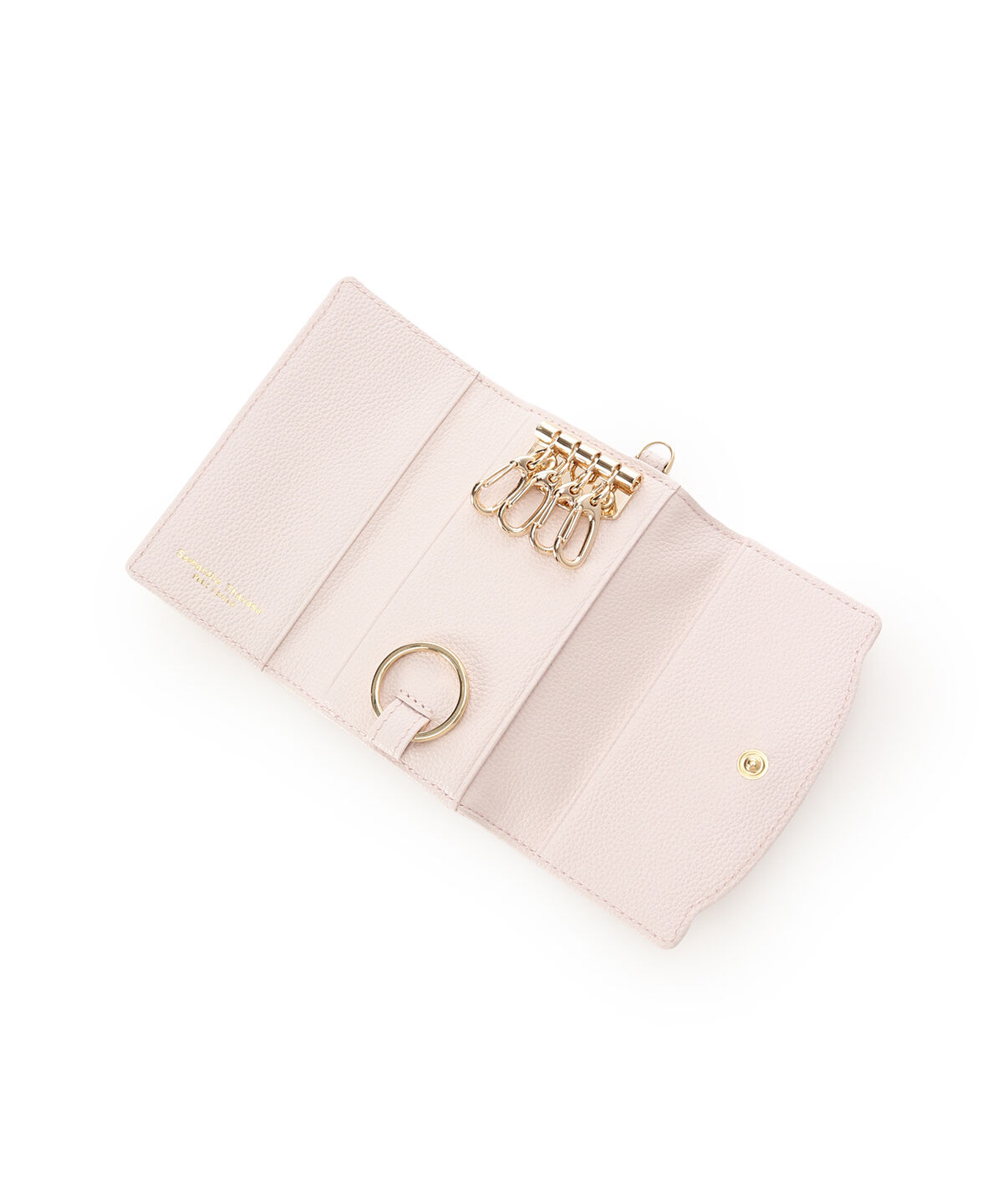 Samantha Thavasa Petit Choice「ラメフラワービジュー キーケース」|キーケース|