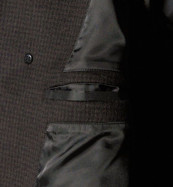 BEAUTY&YOUTH UNITED ARROWS「120S メルトン チェック バルカラーコート」|その他|