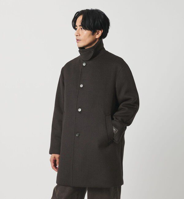 BEAUTY&YOUTH UNITED ARROWS「120S メルトン チェック バルカラーコート」|その他|