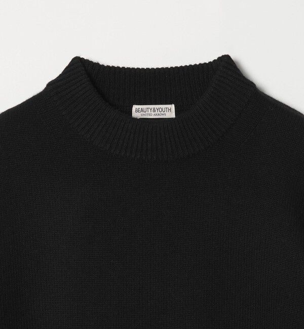 BEAUTY&YOUTH UNITED ARROWS「ウールカシミヤブレンド モックネック ニット」|ニット・セーター|