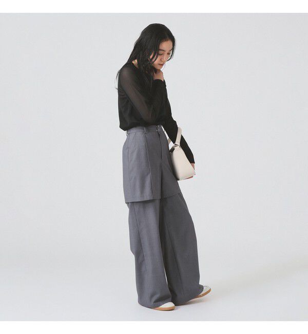 Ray BEAMS 「シアー センター シーム Tシャツ」|Tシャツ・カットソー|