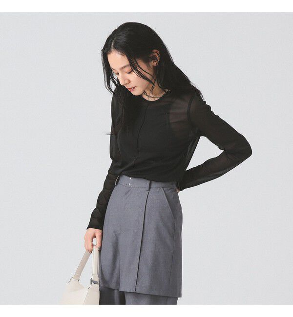 Ray BEAMS 「シアー センター シーム Tシャツ」|Tシャツ・カットソー|