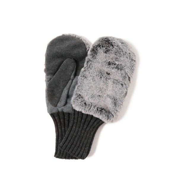 BEAMSBOY「フェイクファー ミトン 25FW」|手袋|