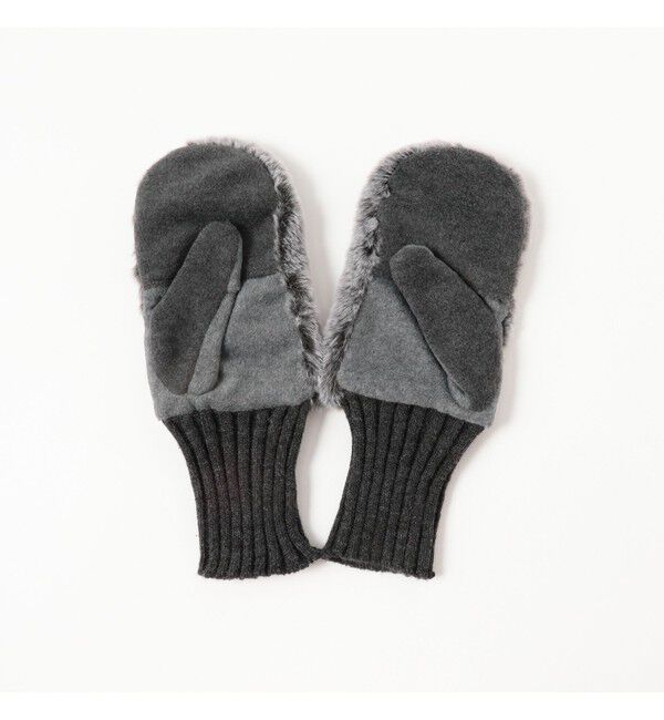 BEAMSBOY「フェイクファー ミトン 25FW」|手袋|