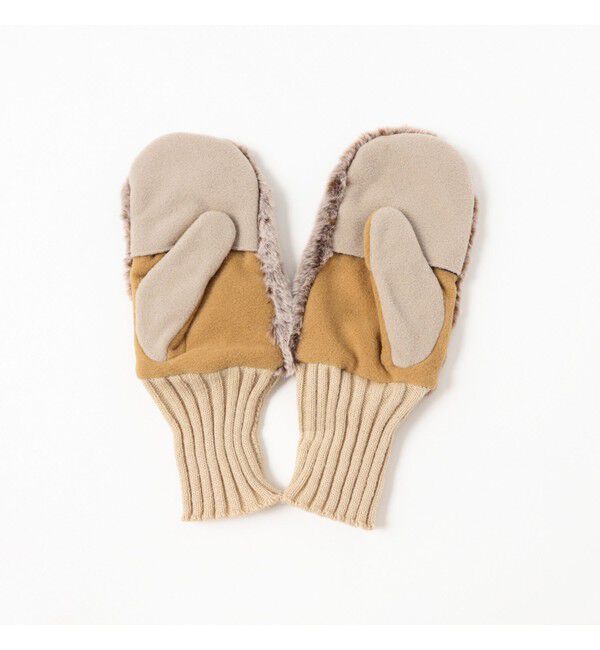 BEAMSBOY「フェイクファー ミトン 25FW」|手袋|