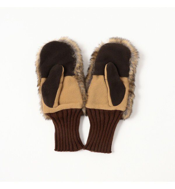 BEAMSBOY「フェイクファー ミトン 25FW」|手袋|