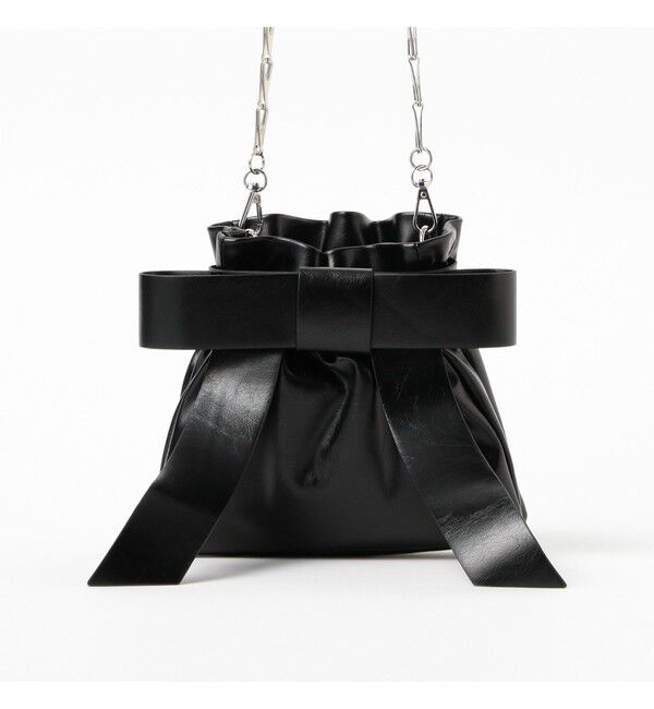 Ray BEAMS 「リボン チェーン バッグ」|ショルダー・メッセンジャー|