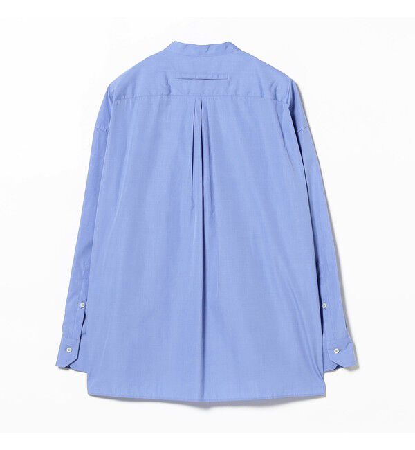 Demi-Luxe BEAMS 「TICCA / ノーカラー ビブヨーク シャツ」|シャツ・ブラウス|