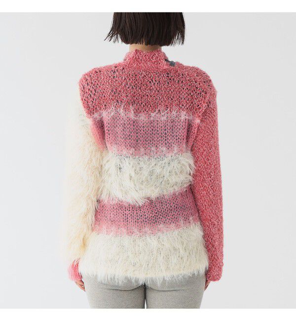 BEAMSBOY「maturely / スリーヤーン ボウタイ ロングスリーブ」|ニット・セーター|