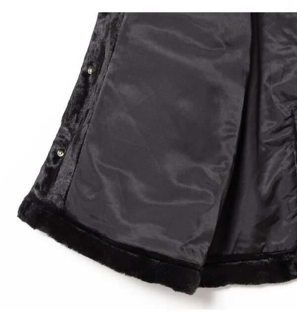 Ray BEAMS 「RBS / フェイクファー ステンカラー コート」|ダッフルコート|