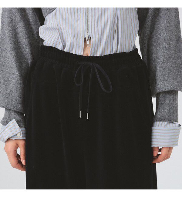 Ray BEAMS 「ベロア ワイド スウェット パンツ」|その他|