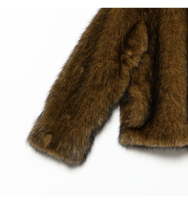 Ray BEAMS 「フェイクファー ショート ブルゾン」|ブルゾン・スタジャン|