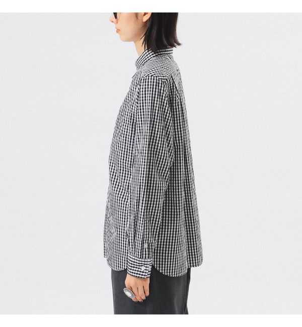 BEAMSBOY「100/2 ギンガムチェック ボタンダウン シャツ」|シャツ・ブラウス|