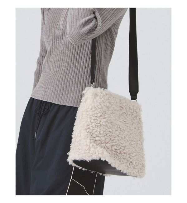 Ray BEAMS 「ボア 2way トートバッグ」|トートバッグ|