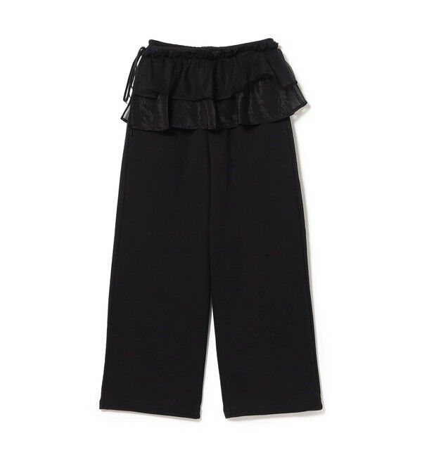 Ray BEAMS 「フリルベルト セット スウェットパンツ」|チノ|