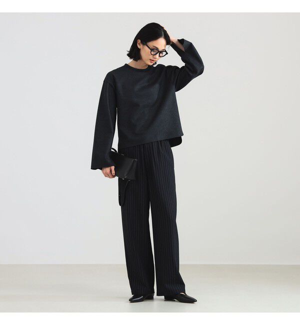 Demi-Luxe BEAMS 「ウール ジャージ プルオーバー」|Tシャツ・カットソー|