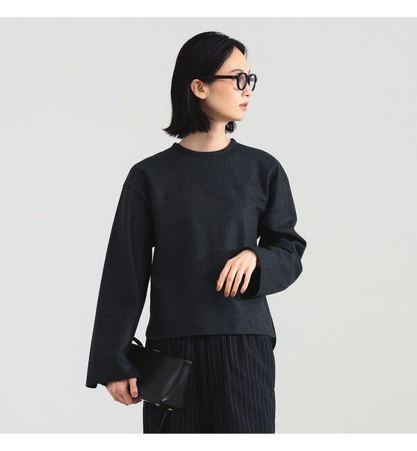 Demi-Luxe BEAMS 「ウール ジャージ プルオーバー」|Tシャツ・カットソー|