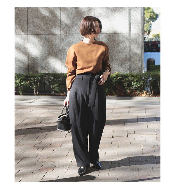 Demi-Luxe BEAMS 「ウール ジャージ プルオーバー」|Tシャツ・カットソー|