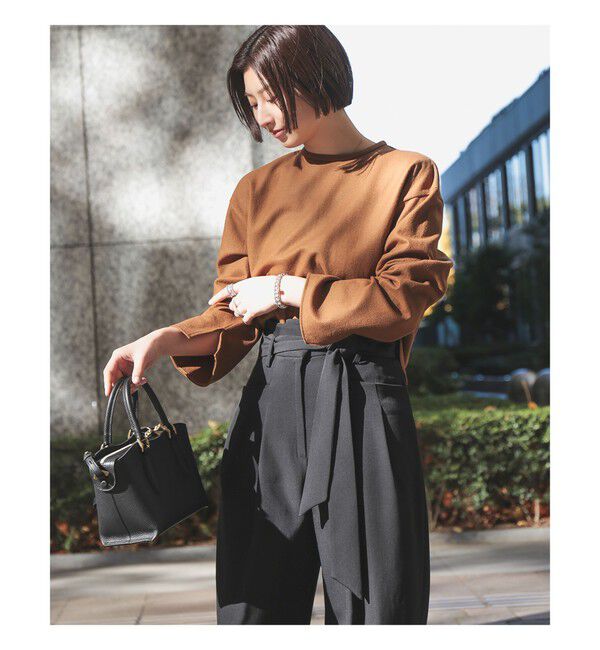 Demi-Luxe BEAMS 「ウール ジャージ プルオーバー」|Tシャツ・カットソー|