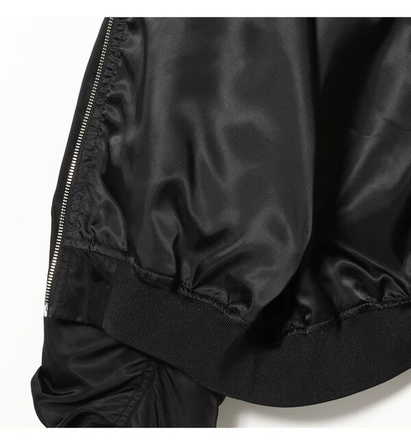 Ray BEAMS 「ギャザー アーム MA-1」|ブルゾン・スタジャン|