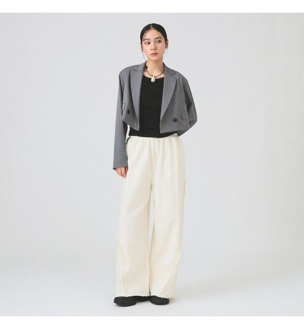 Ray BEAMS 「キリカエライン スウェット パンツ」|その他|