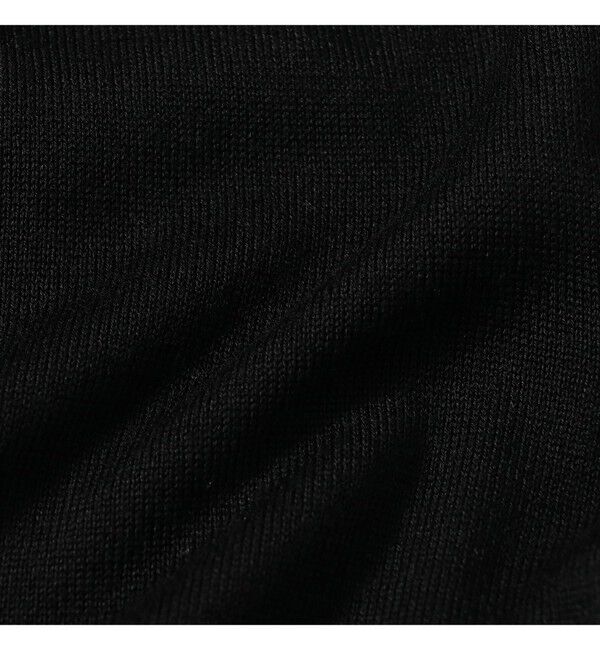 Ray BEAMS 「14ゲージ ショート丈 クルーネック カーディガン」|カーディガン|