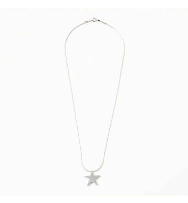 Ray BEAMS 「スター スネークチェーン ネックレス」|ネックレス|