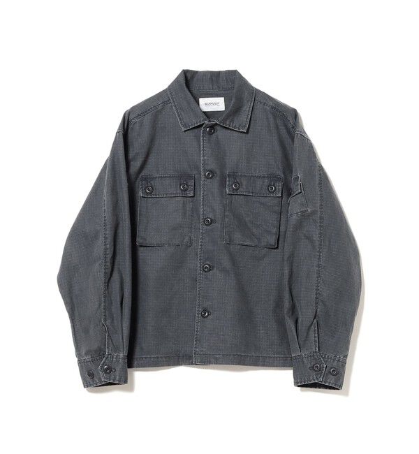 BEAMSBOY「リップストップ ミリタリー ブルゾン」|ブルゾン・スタジャン|