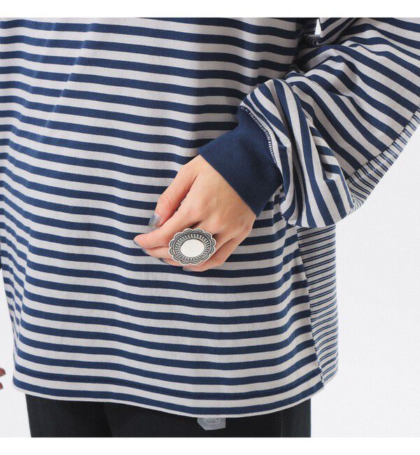 BEAMSBOY「スウィッチ ボーダー ロングスリーブ」|Tシャツ・カットソー|