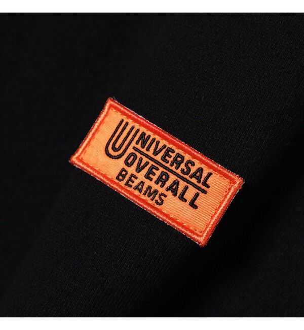 BEAMS「【別注】UNIVERSAL OVERALL / ロゴ クルーネック スウェット」|スウェット・ジャージ|