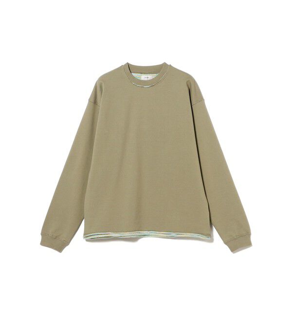 BEAMS「カスリ染め クルーネック スウェットシャツ」|スウェット・ジャージ|SAGE