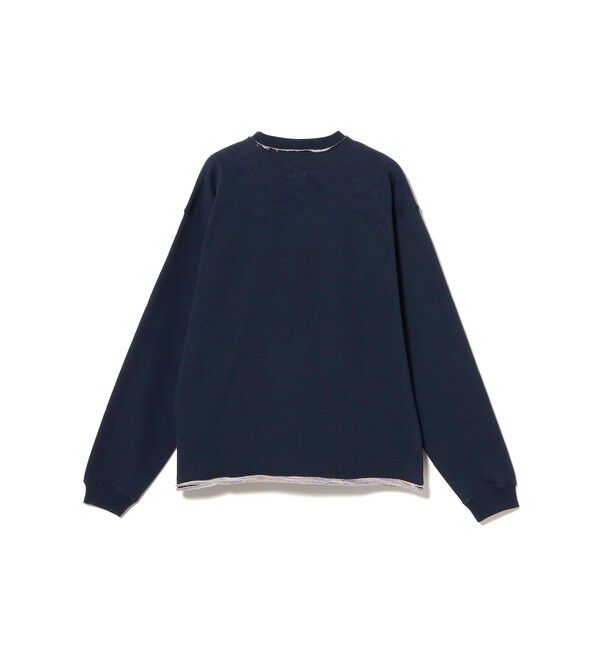 BEAMS「カスリ染め クルーネック スウェットシャツ」|スウェット・ジャージ|