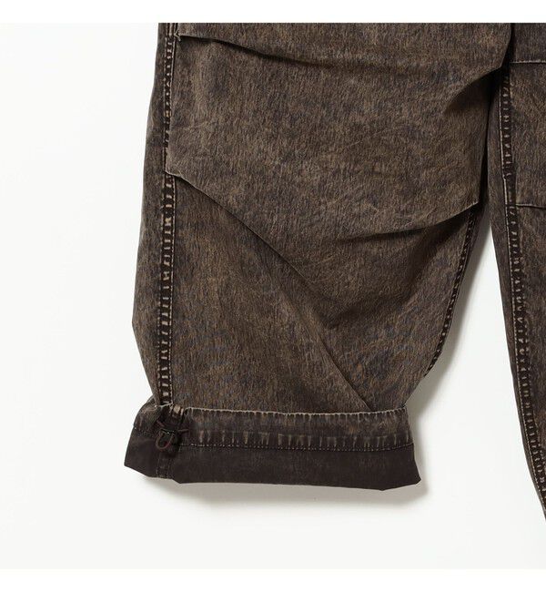 BEAMS「フェード バルーンパンツ 【ワイドストレートフィット】」|チノ|