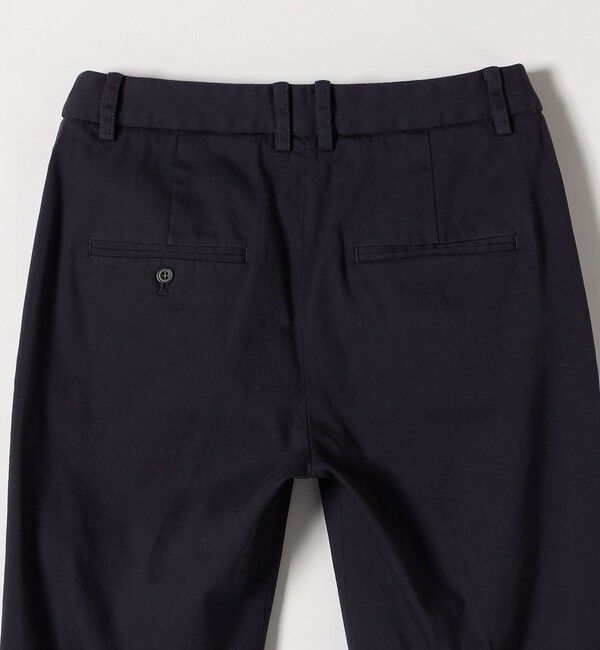 quaranciel「quaranciel:〈洗濯機可能〉コットン サテン スリム テーパード パンツ」|その他|